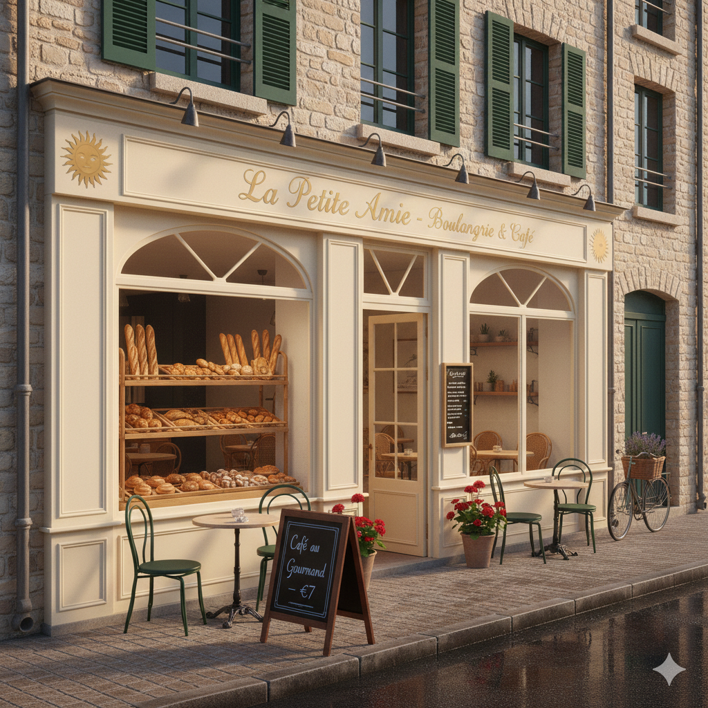 Boutique Cafe with beautiful build out